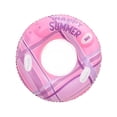 thumbnail image 4 of S SERENABLE Swimming Ring Inflatable Pool Float for Holiday Amusement Park Swimming Pool Pink, 4 of 9