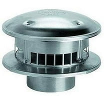 SELKIRK CORP 106800 6-Inch  Round Top