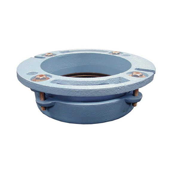 Jones Stephens C40440 Cast Iron Qc Closet Flange 4 X 4 - Blue