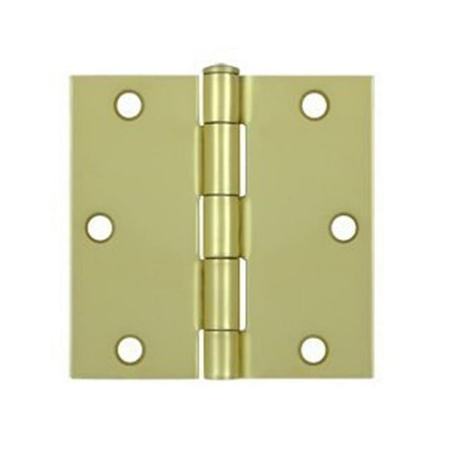 Deltana S35U4-R 3.5 x 3.5 in. Charnière Carrée à Droite Steel-US4