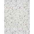 thumbnail image 2 of Pasargad Home Galaxy 10' x 14' Hand-Loomed Cowhide Silver/Grey Rug - All Ages, Indoors, 2 of 5