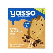 Yasso Frozen Greek Yogurt Coffee Chocolate Chip Bars, 4 Count