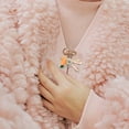 thumbnail image 4 of FRCOLOR rabbit pin Adorable Rabbit Brooch Made of Durable Alloy Perfect for Decorating Clothes Multi Color 2 Pieces,1.1"X0.79"X0.28", 4 of 5
