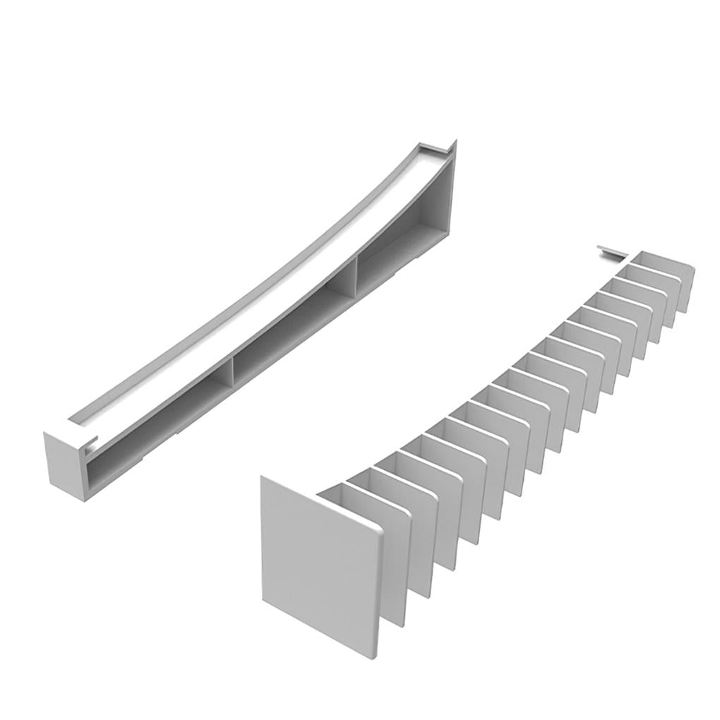 Jygee Game Console Holder Horizontal White Plastic Game Console Rack