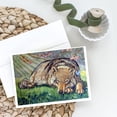 thumbnail image 2 of Wolf and Hummingbird Greeting Cards and Envelopes Pack of 8, 2 of 2