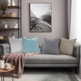 thumbnail image 4 of decorUhome 16x16 Decorative Throw Pillow Covers Set of 2 Chenille Couch Pillow Covers for Sofa Living Room Khaki, 4 of 10