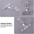 thumbnail image 5 of Label Holder Clamp For Exhibition Store Display 50 Pcs Transparent Clip-on Holder Rectangular Design, 5 of 5