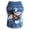 BLUE A, variant on Fashion Clothing For Pet Dogs Cats Dog Jean Jacket Cool Shirt Breathable Spring Fashion Vest Clothing For Small Dogs Cats