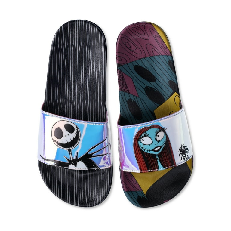 Womens Ground Up Nightmare Before Christmas Slide Sizes 6 11