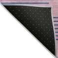 thumbnail image 3 of Addison Rugs Chantille Indoor/Outdoor Transitional Geometric Pink Washable Round Rug, 8' x 8', 3 of 6