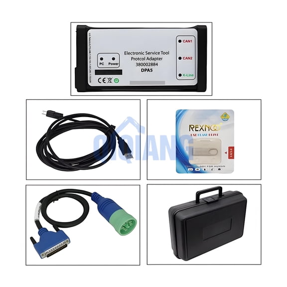 DPA5 Adapter Diagnostic Kit 380002884 Diesel Engine Electronic Service Diagnostic Tool for Case Holland Machinery Parts