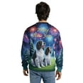 thumbnail image 5 of Happy New Year English Springer Spaniel Family Cheer Winter Midnight Firework All Over Print 3D Sweatshirt Unisex Merch Springers Dog Lover Gifts - 02025, 5 of 6