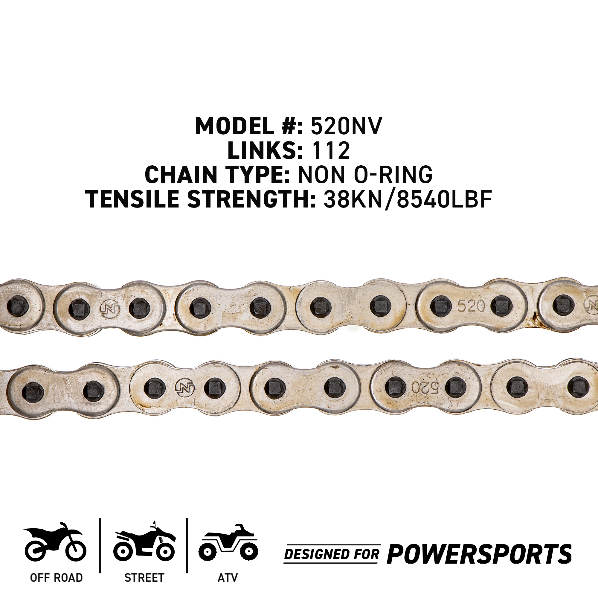 Niche Sprocket Chain Set for Kawasaki 2013 ZX1000 15/41T 520 O-Ring  Motorcycle MK1004094