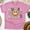 Azalea, variant on Nurse Smiley Face Graphic T-Shirt for Women, Retro Pastel Tee, Ash, Size L