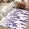 thumbnail image 4 of Purple Forest Runner Rug 2.7x5 FT, Non Slip Entryway Carpet, Contemporary Silhouette Abstract Art Washable Soft Floor Carpet Entrance Mat Non-Shedding Throw Rug for Hallway Laundry Room Bedside, 4 of 9