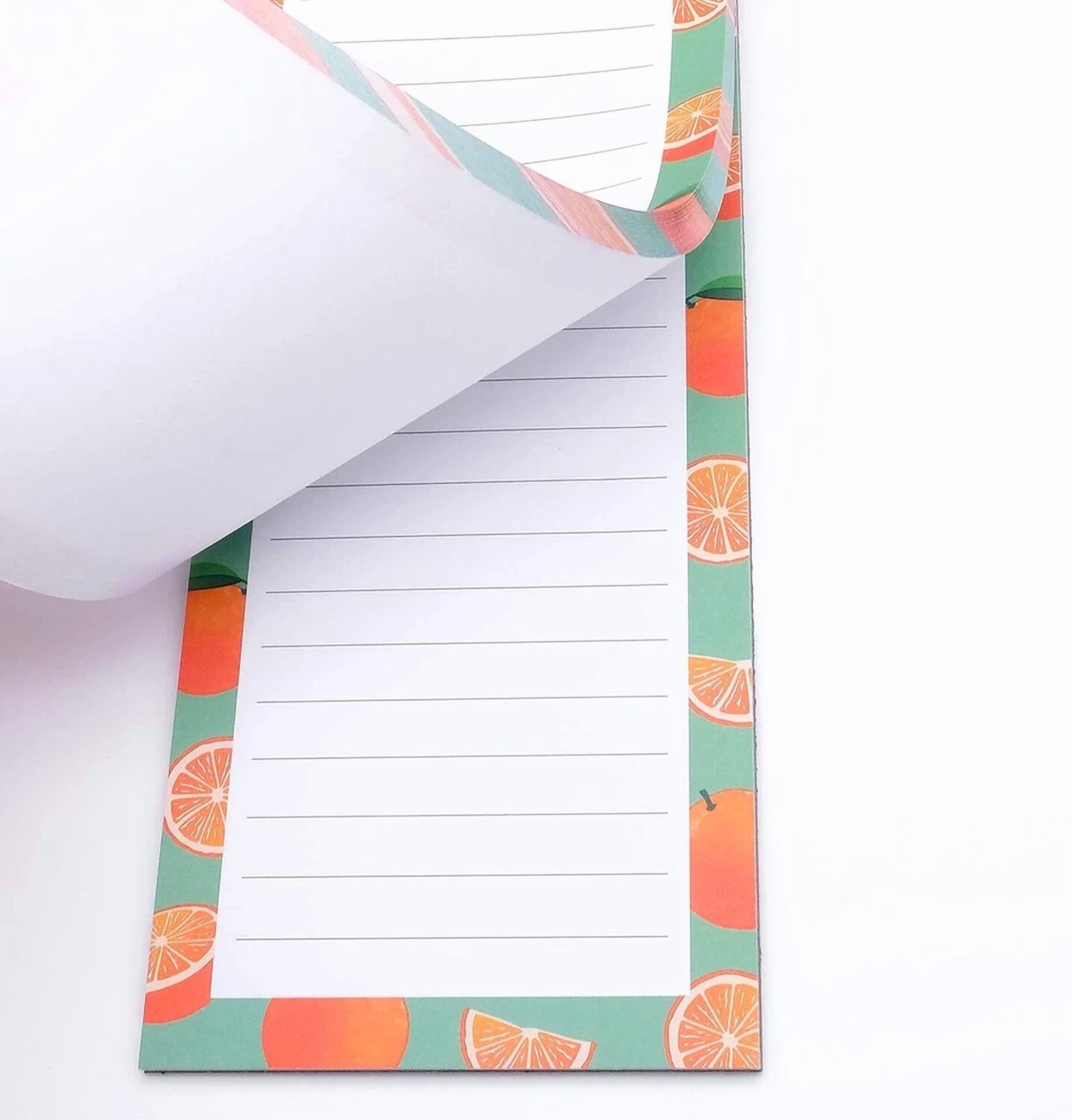 BUTTERFLY- 8 Magnetic Notepads – For Grocery List, Shopping Medium 8 Pack