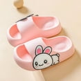 thumbnail image 2 of Zwiiyzr 2025 Girls Shoes 2-8 Years Slippers Slide Sandals Toddler Baby Cute Cartoon Eva Soft Non-Slip Thick Bottom Outdoor Slippers Pink, 2 of 9
