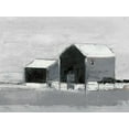 thumbnail image 2 of Harper, Ethan 18x15 Gold Ornate Wood Framed with Double Matting Museum Art Print Titled - Dynamic Barn II, 2 of 4