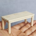 thumbnail image 3 of 1/12 Casa de Muñecas Banco en Miniatura Silla Casa de Muñecas Taburete de Jardín para La Decoración Del Comedor Del Patio, 3 of 8