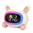 thumbnail image 1 of Kids Alarm Clock Cute Wake Alarm Clock For Kids Sleep Training Clock With Night Light And Sleep Sound Machine For Toddlers, 1 of 12