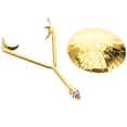 thumbnail image 2 of Crystal Display Base Mineral Holder Crystal Metal Holder Crystal Metal Stand Display Rack, 2 of 9