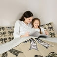 thumbnail image 4 of Homewish Cartoon Bow Knot 7-Piece Twin Bedding Sets,Vintage Camo Pattern Bedding Comforter Set,Green Brown Sheet Sets For Boys Girls,Breathable Home Decor Reversible, 4 of 8