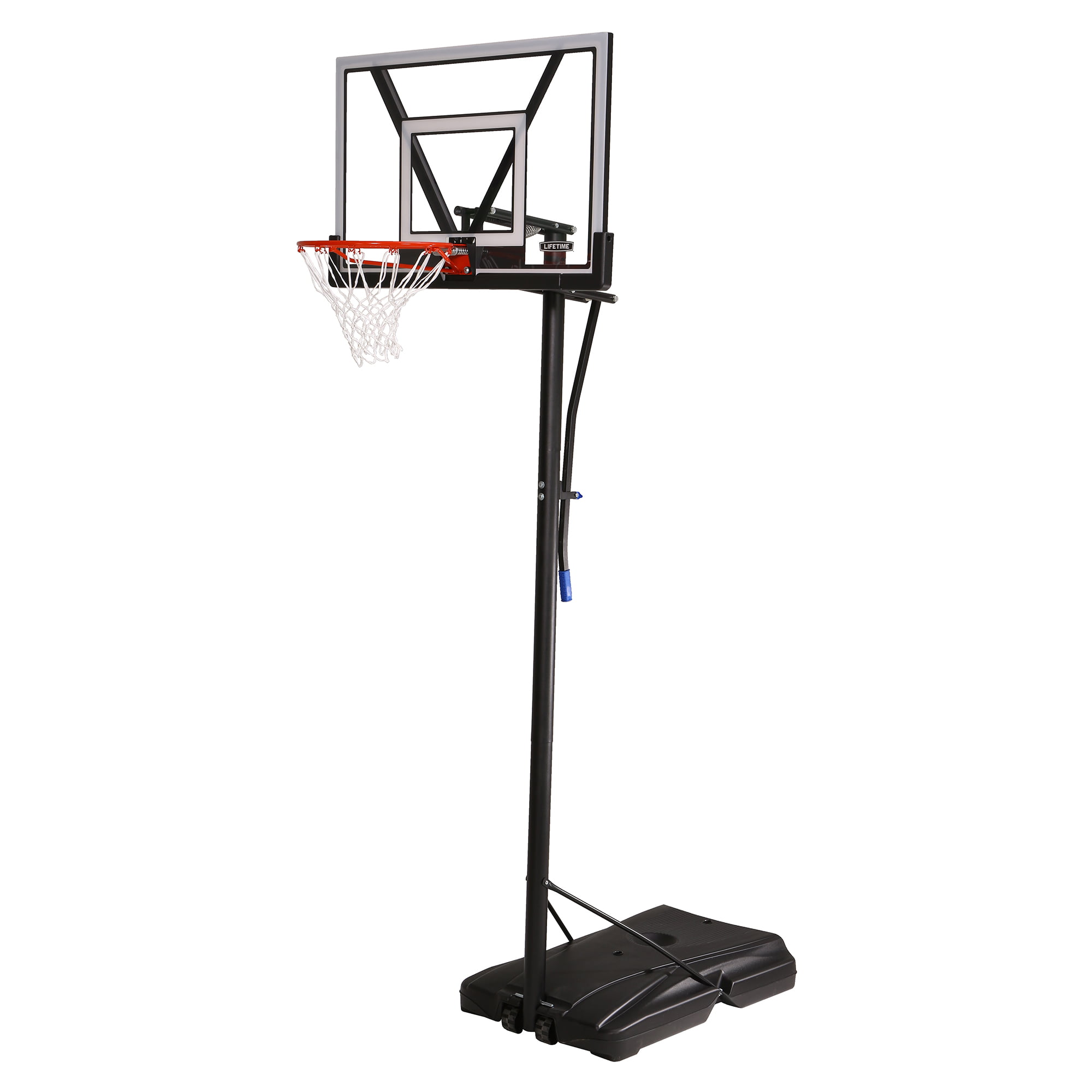 Basketball Hoop System Portable Stand Adjustable Basket Ball Rim Backboard 48" 
