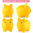 thumbnail image 4 of LQCrafK Piggy Bank, Unbreakable Plastic Money Bank, Coin Bank for Girls and Boys, Medium Size Piggy Bank, Practical Gift for Birthday, Easter, Baby Shower, 4 of 5