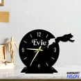 thumbnail image 2 of Handmadetneonsign Australian Shepherd Dog Tabletop Metal Clock, Dog Desktop Clock, Dog Home Decor 047278, 2 of 4