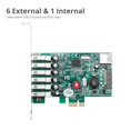 thumbnail image 3 of USB 3.0 PCIe I/E SIIG JU-P70011-S1 con chipset Renesas de 7 puertos, 3 of 6