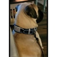 thumbnail image 6 of UOSIA Dog Collar, Dazzling Sparkling Soft Suede Reflective Large Dog Collar,Navy,S:12-15", 6 of 6
