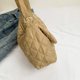 thumbnail image 5 of Bolso Hobo acolchado para mujer Bolso de mano acolchado Bolso bandolera con solapa Bolso comprador (Caqui), 5 of 9
