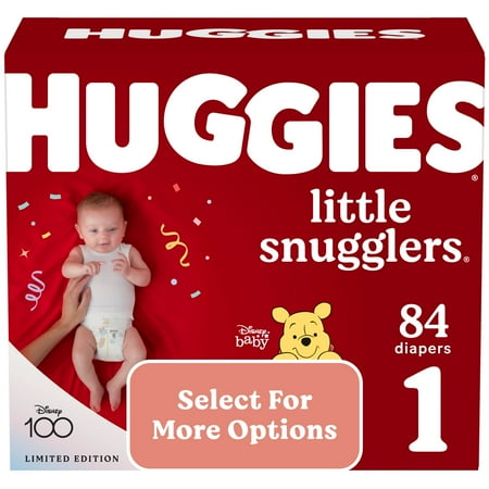 UPC: 0036000546422 | Huggies Little Snugglers Baby Diapers Size 1 84 Ct (Select for More Options)