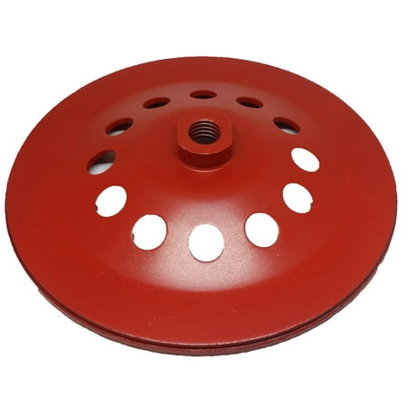 

Double Row 28 Segments 5/8 -11 Thread Arbor Grinding CUP Wheel Disc Grinder Granite Concrete Granite Stone for Angle Grinder Turbo Wet or Dry