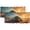 Pattern-5, variant on Watercolor Sea Turtles Kitchen Curtain Valances Beach Ocean Coastal Scenery Window Treatment Valance Curtains for Bathroom 54 by 18 in, 2 Panel