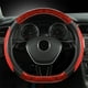 thumbnail image 1 of Funda del volante del coche | Ajuste universal 14-15 pulgadas | Madera de silicona con veta transpirable antideslizante | Diseño de luz delgada | Duradero para toda la temporada | Limpieza fácil, 1 of 6