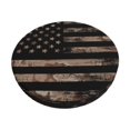 thumbnail image 1 of Balery American Flag with Desert Camouflage Fundas de asiento para taburete de bar redondo de tela de terciopelo ajustables que protegen de arañazos y manchas para sillas de 14 a 17 pulgadas.-13 inch, 1 of 7