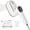 White, variant on Massage Gun with Heat and Cold, Deep Tissue Percussion Massager Gun with 5 Heads, Portable Muscle Massager Gun