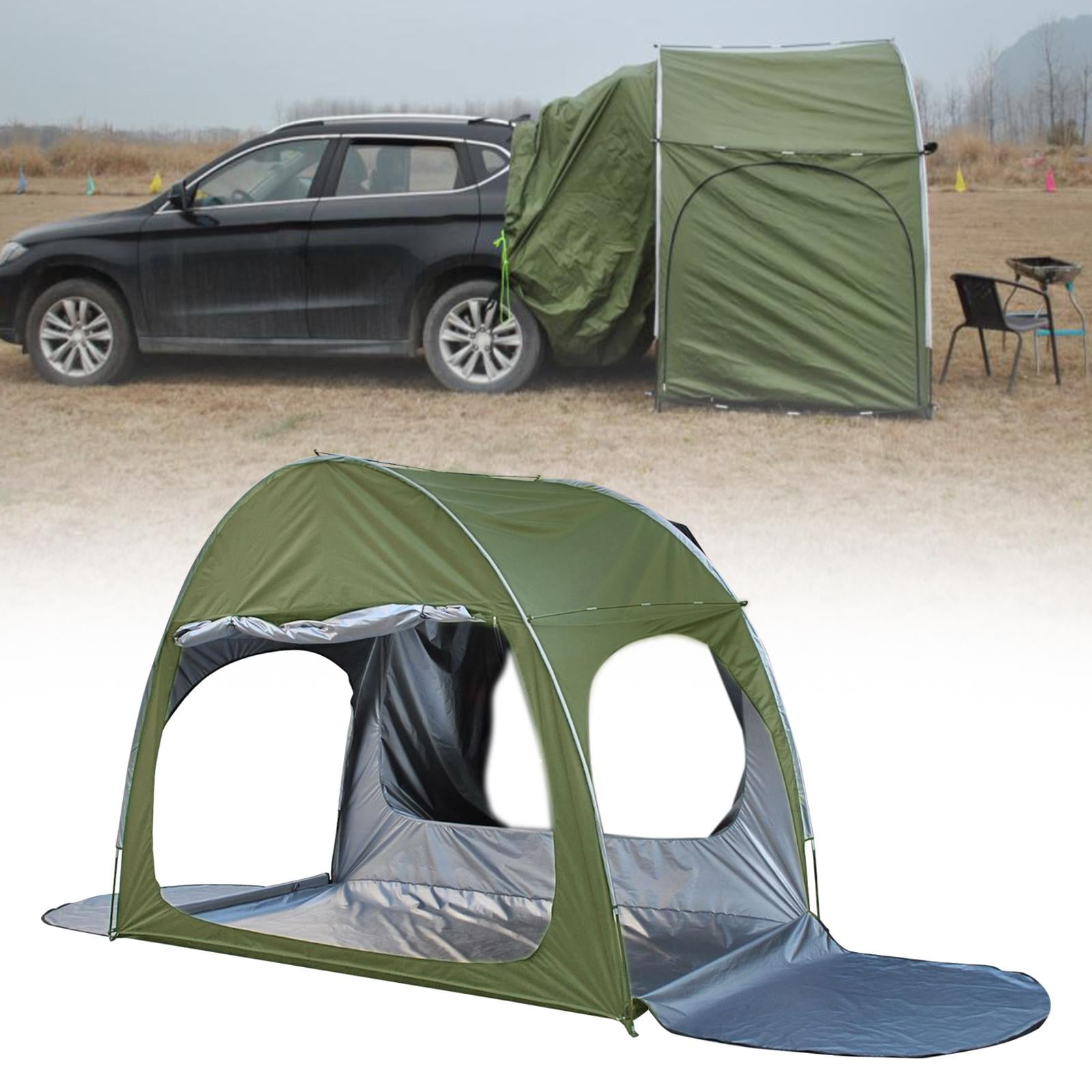Car Trunk Rear Tent Camping Awning Car Tailgate Tent Van Rainproof