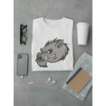 thumbnail image 3 of Cool Angry Boar T-Shirt Men -Image by Shutterstock, Male Small, 3 of 4