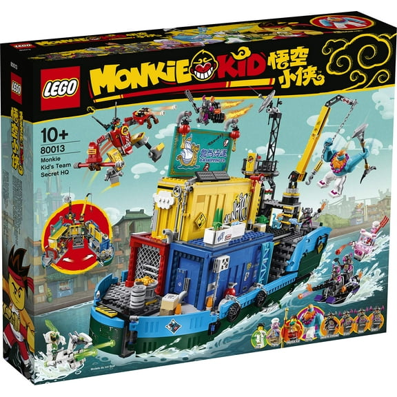 LEGO 80013 Monkie Kid Monkie Kids Secret Team Base
