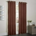 thumbnail image 4 of Kashi Home Sherry Solid Color Semi-Sheer Grommet Single Curtain Panel, 4 of 7