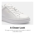 thumbnail image 4 of Zapatilla Coach High Line de piel blanca óptica para mujer, talla 5, 4 of 6