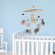 thumbnail image 1 of Cuna de bebé móvil de techo móvil colgante cama campana de juguete, decoración de guardería para bebé sonajeros para recién nacidos móvil lindo cuna Estilo A CUTICAT Móvil de cuna, 1 of 8