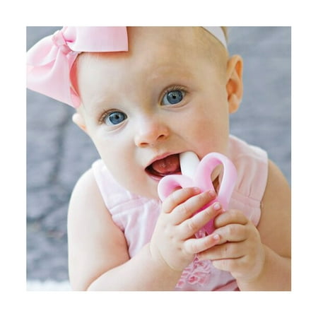 UPC: 0895872001251 | Baby Banana Bendable Training Toothbrush Pink and White Infant