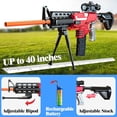 thumbnail image 4 of Vioofun Pistola De Juguete Para Pistolas Nref Balas Rifle De Francotirador Automático -3 Modos De Juguete De Espuma Con Chaleco Táctico Bípode 2 Clips Y 150 Dardos Juguetes Eléctricos Para Adultos Niñ, 4 of 5