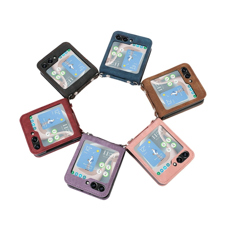 Dteck Crossbody Lanyard Case for Samsung Galaxy Z Flip 5 5G