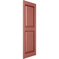 thumbnail image 3 of 12"W x 43"H EverColor Raised Panel Exterior Vinyl Shutters, w/Installation Shutter-Lok's & Matching Screws (Per Pair), Burgundy Red, 3 of 9