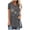 Gray, variant on Rollbacks Women's Tunic Tops Wear with Leggings Funny Colorful Graphic Tees Summer Short Sleeve Loose Fit Long Shirt Pink