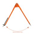 thumbnail image 4 of Woodworking Compass Professional Circle Drawing Industry Device Marking Gauge Drawing Tool Circular Marking Scribe Industry Tool, 4 of 9